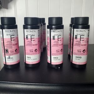 Lot of used redken shades eq